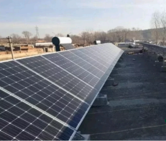 光伏组件短边遮光场景示意图