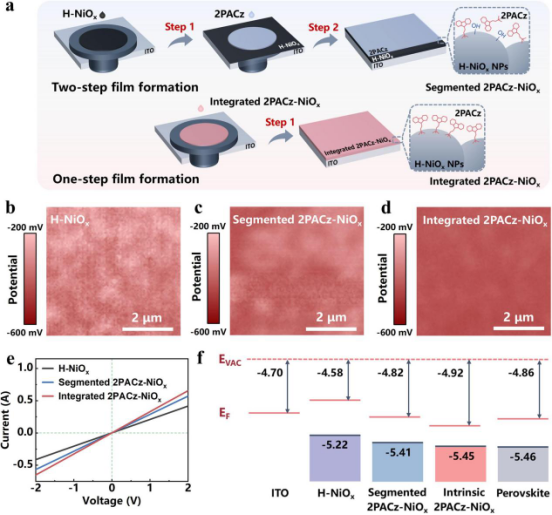 分段式空穴传输层（HTL）与集成式空穴传输层（HTL）的对比